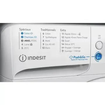 Lave linge hublot INDESIT BWE91296XWVFR