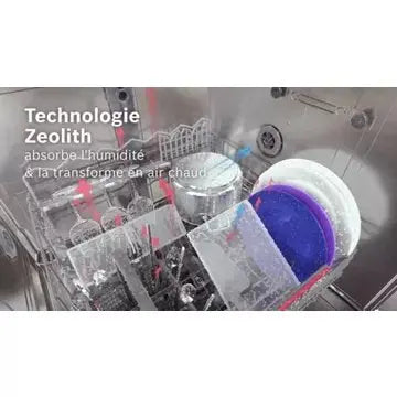 Lave vaisselle 60 cm BOSCH SMS6TCI02E Serenity Serie 6 Zeolith
