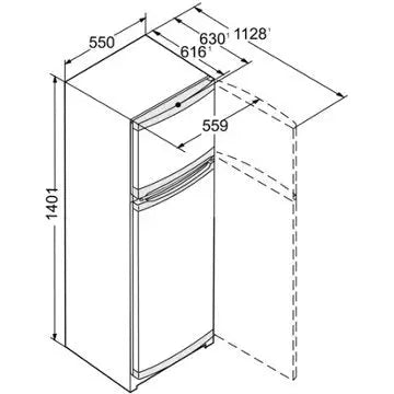 Réfrigérateur 2 portes LIEBHERR CTPe231-26