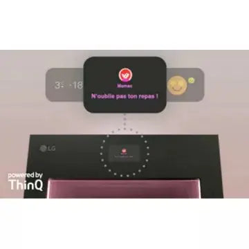 Réfrigérateur combiné LG GBG7190CEV InstaView