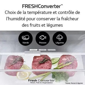 Réfrigérateur combiné LG GBG719MDNN MoodUP