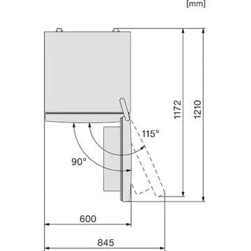 Réfrigérateur combiné MIELE KFN 4394 ED ws
