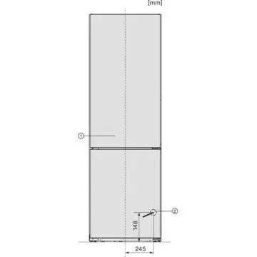 Réfrigérateur combiné MIELE KFN 4898 A D brws