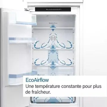 Réfrigérateur combiné encastrable BOSCH KIN86MSE0 Serenity Eco Airflow
