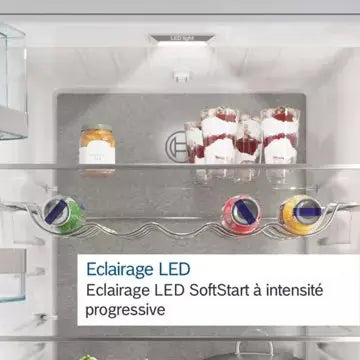 Réfrigérateur combiné encastrable BOSCH KIN86MSE0 Serenity Eco Airflow