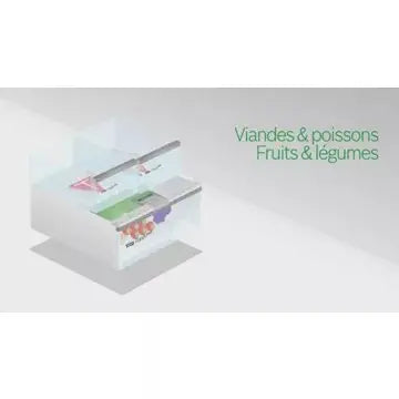 Réfrigérateur combiné encastrable BOSCH KIN86MSE0 Serenity Eco Airflow