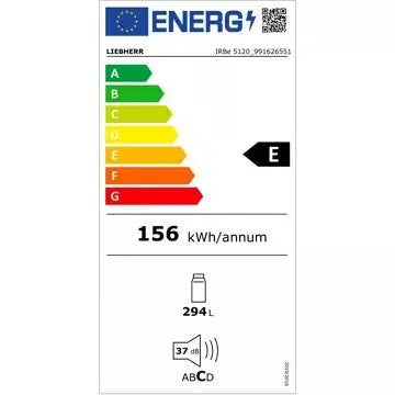 Réfrigérateur combiné encastrable LIEBHERR ICBSd5122-22 BioFresh