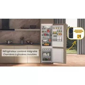 Réfrigérateur combiné encastrable WHIRLPOOL WHC18D041C1 6ème Sens