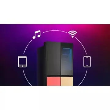 Réfrigérateur multi portes LG GMV960NNME MoodUP