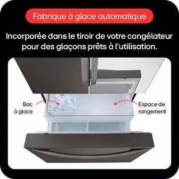 Réfrigérateur multi portes LG GMW765STGJ