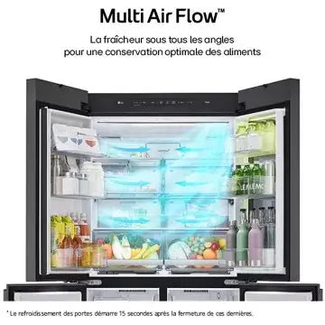 Réfrigérateur multi portes LG GMW765STGJ