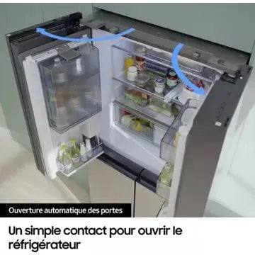Réfrigérateur multi portes SAMSUNG RF65DB970E22 light & see