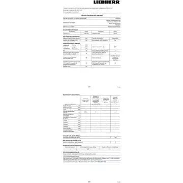 Réfrigérateur Américain	LIEBHERR	XRFbd5220-22