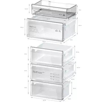 Réfrigérateur combiné	BOSCH	KGN36MICF