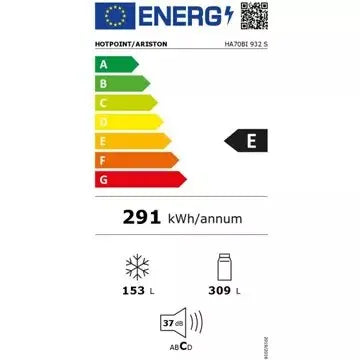 Réfrigérateur combiné	HOTPOINT HA70BI932S