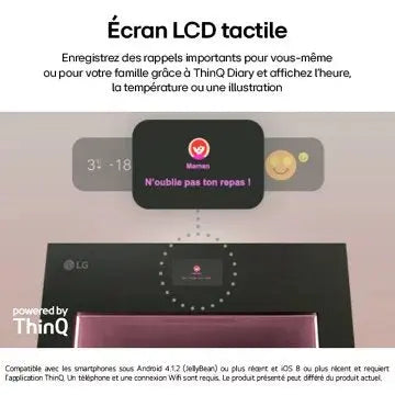 Réfrigérateur combiné	LG	GBG7190CEV InstaView