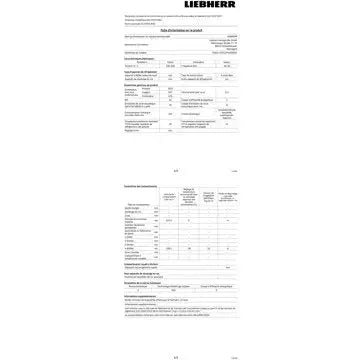 Réfrigérateur combiné	LIEBHERR	CNSDC5723-20