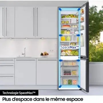Réfrigérateur combiné	SAMSUNG 	RB34C605CS9
