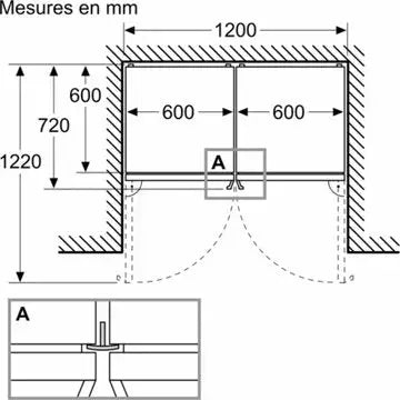 Réfrigérateur combiné							SIEMENS				KG39NAIAT HyperFresh <0 °C>