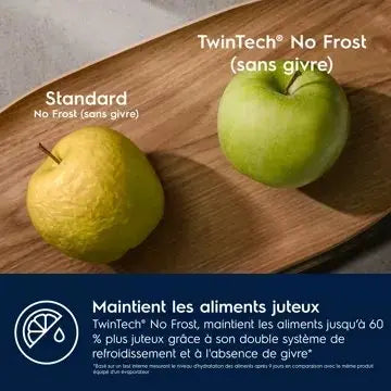 Réfrigérateur combiné encastrable 							ELECTROLUX				ENP7TD75S GreenZone 70cm
