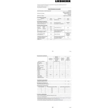 Réfrigérateur combiné encastrable 							LIEBHERR				ECBNe7871 BioFresh