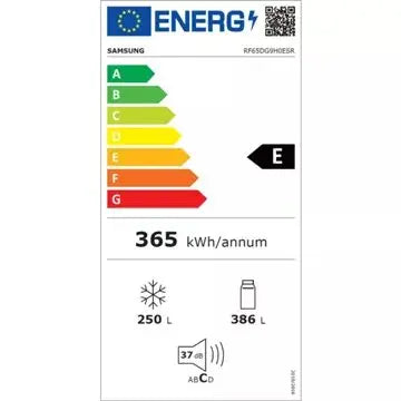 Réfrigérateur multi portes SAMSUNG 	RF65DG9H0ESR family hub